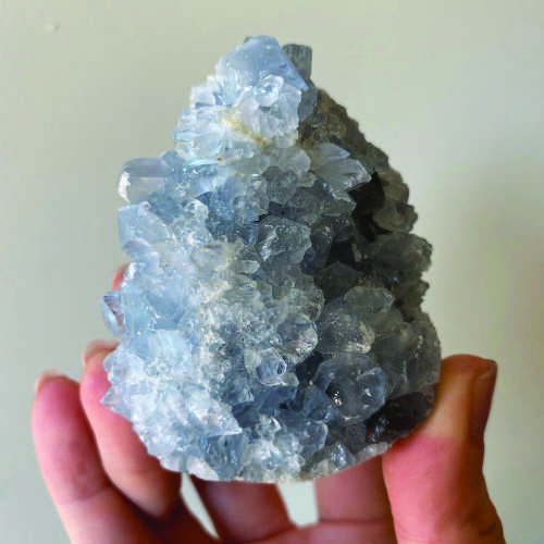 celestite crystal
