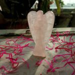 rose quartz angel