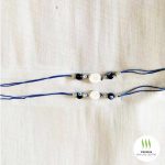 Evil Eye And Gomati Chakra Crystal Rakhi