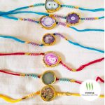 agate crystal rakhi