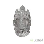clear quartz crystal ganesh