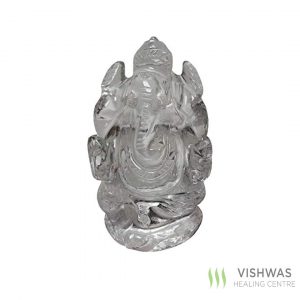 clear quartz crystal ganesh