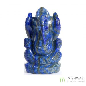 lapis lazuli ganesh crystal idol