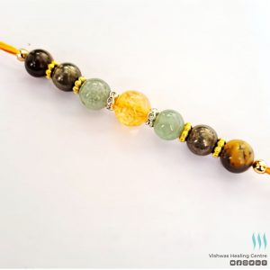 money magnet crystal rakhi