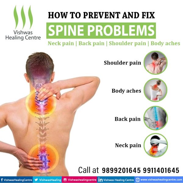 How to prevent and fix spine problems? Vishwas Healing Centre