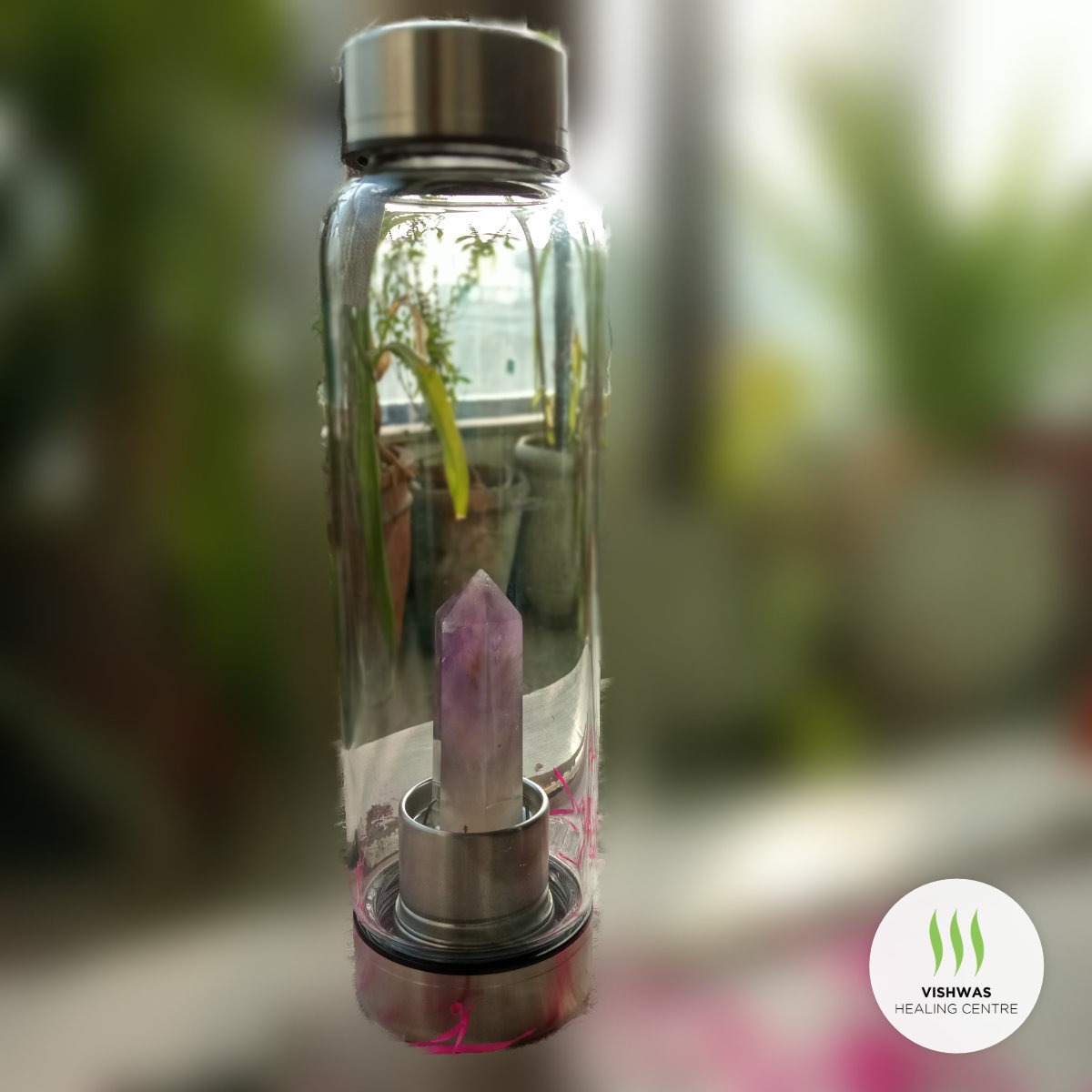 Clarity Crystal Water Bottle