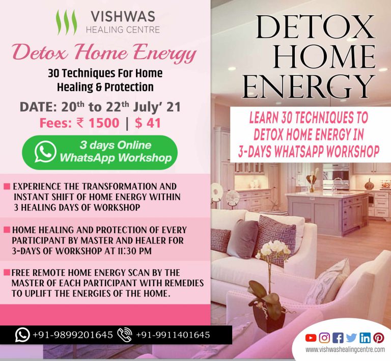 Detox Home Energy Workshop