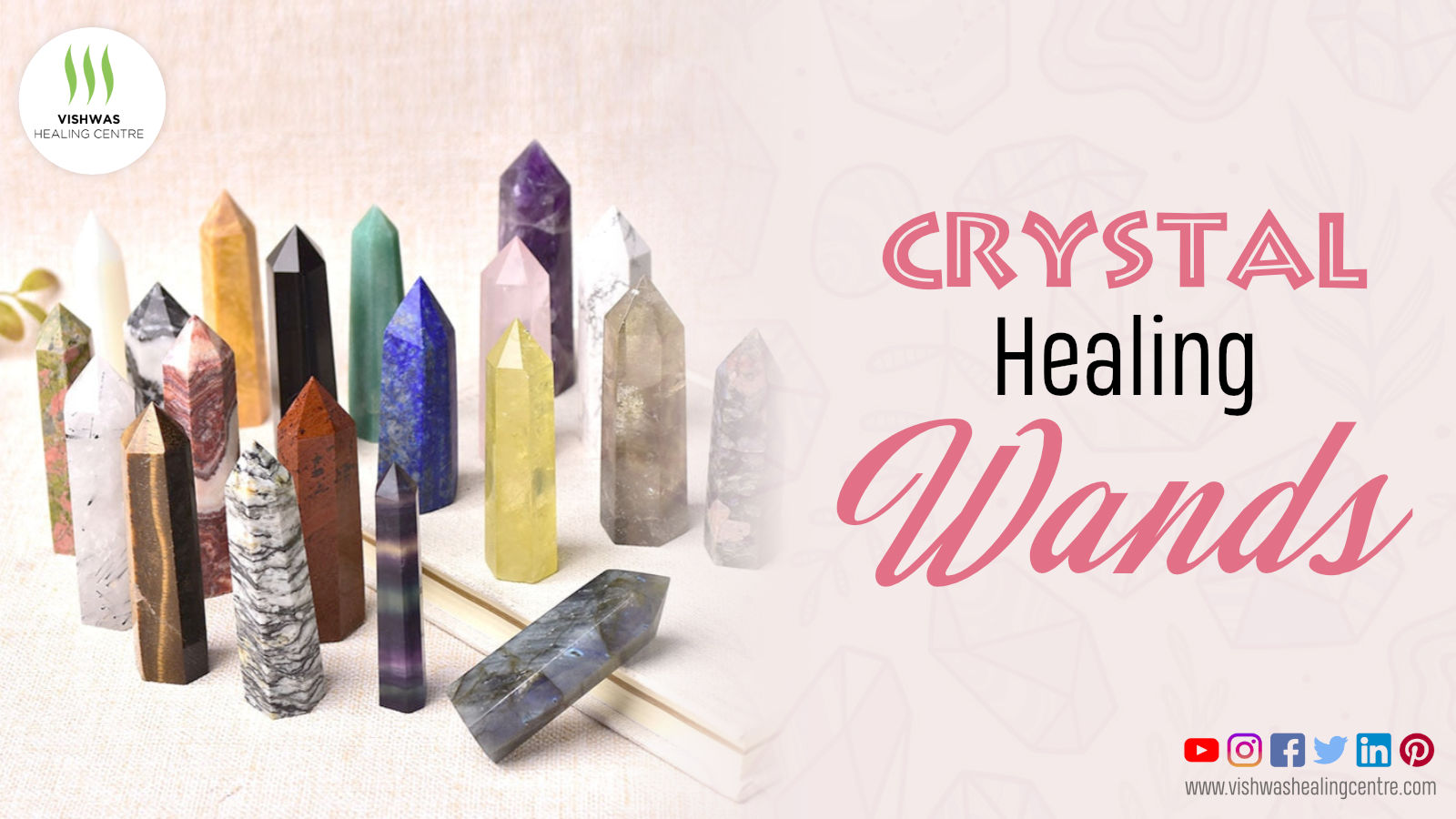 Crystal Healing Wands