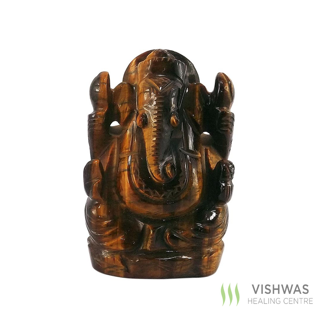 Shop Tiger Eye Ganesh Statue Online