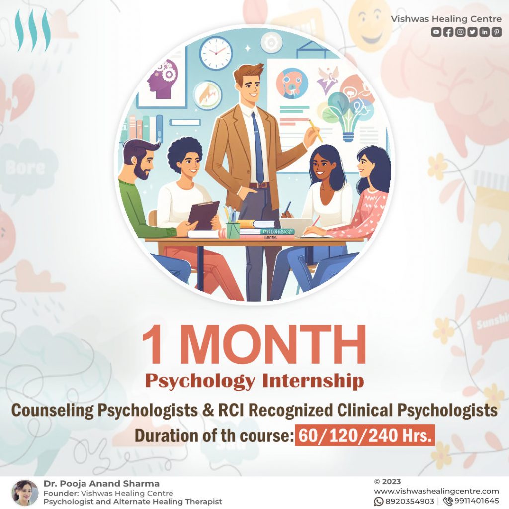 Psychology Internship Training Program Vishwas Healing Centre