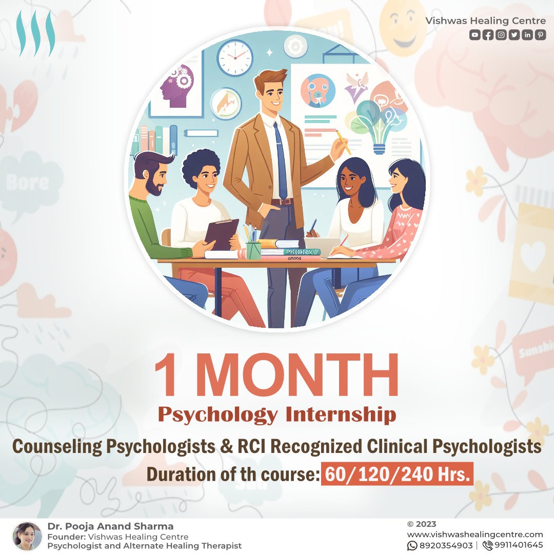 Psychology Internship Training Program Vishwas Healing Centre