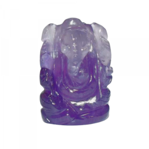 Amethyst Crystal Ganesh Idol