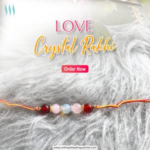 Love Crystal Rakhi