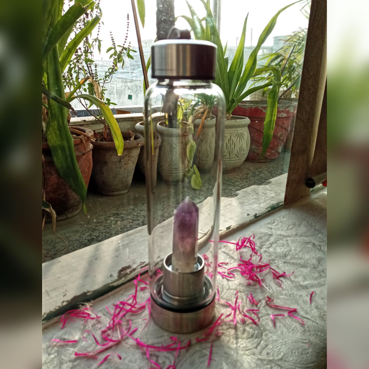 Clarity Crystal Water Bottle