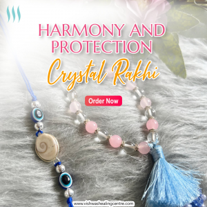 Harmony and Protection Crystal Rakhi
