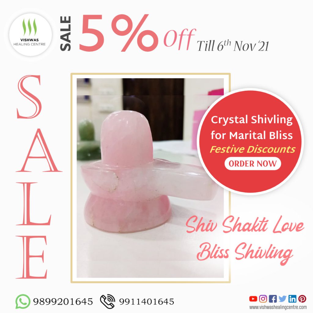 Shiv Shakti Bliss Shivling | Vishwas Healing and Health Care