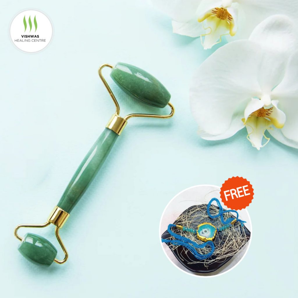 Beauty Jade Face Roller | Vishwas Healing & Health Care